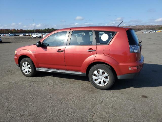 JA4AS2AW8AZ002146 - 2010 MITSUBISHI OUTLANDER ES RED photo 2