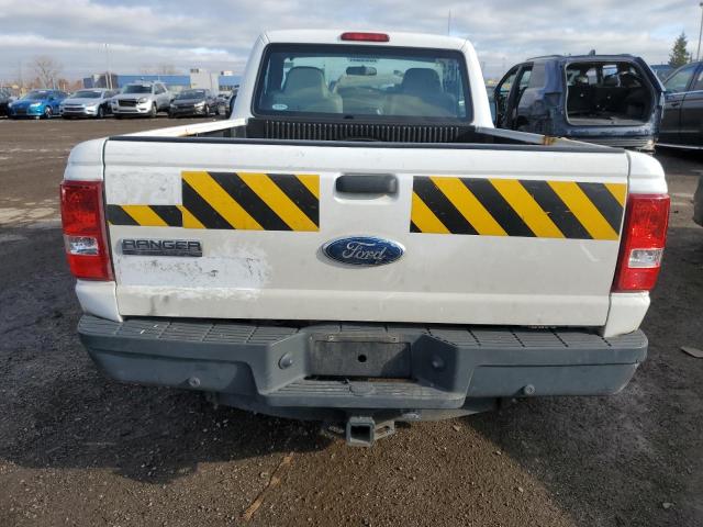 1FTYR10D39PA40059 - 2009 FORD RANGER WHITE photo 6