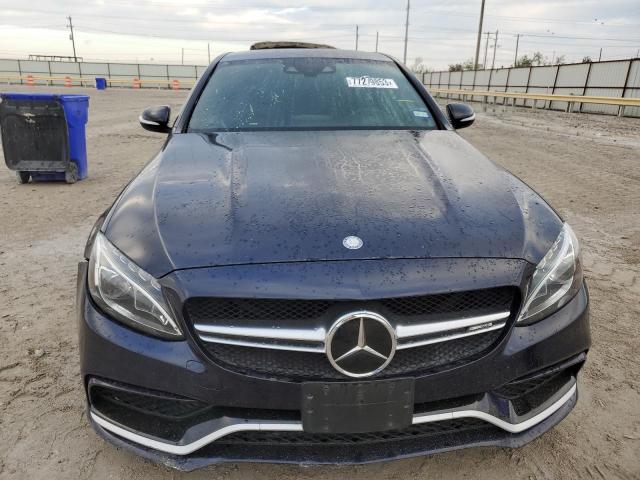 55SWF8HBXFU080624 - 2015 MERCEDES-BENZ C 63 AMG-S BLUE photo 5