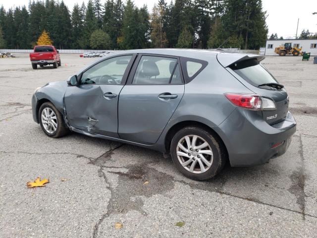 JM1BL1L88C1596321 - 2012 MAZDA 3 I GRAY photo 2