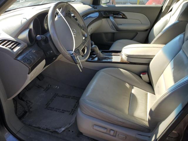 2HNYD2H64BH541895 - 2011 ACURA MDX TECHNOLOGY GRAY photo 7