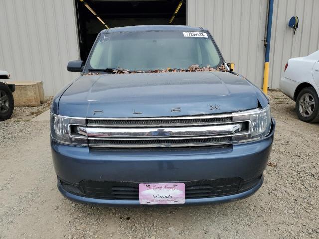 2FMGK5B84KBA15347 - 2019 FORD FLEX SE BLUE photo 5