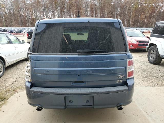 2FMGK5B84KBA15347 - 2019 FORD FLEX SE BLUE photo 6