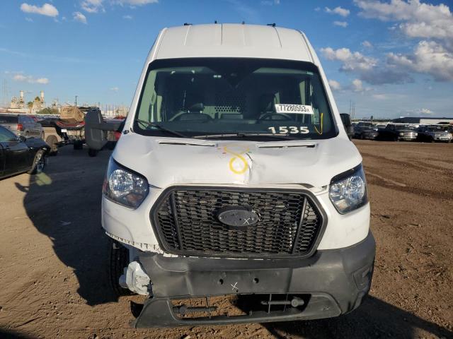 1FTBW3X8XMKA61838 - 2021 FORD TRANSIT T-350 WHITE photo 5