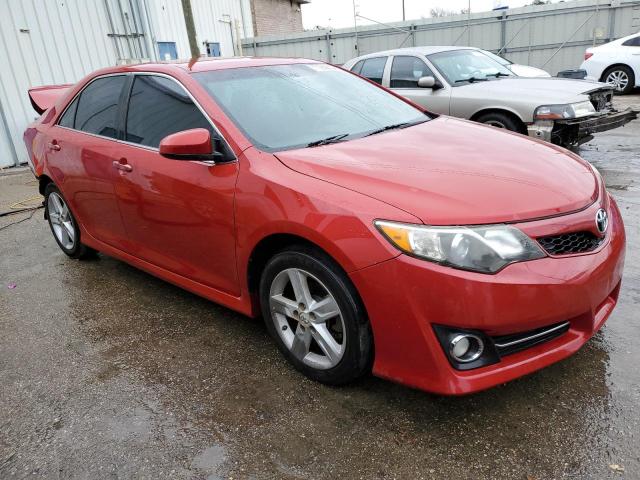 4T1BF1FK9CU566432 - 2012 TOYOTA CAMRY BASE RED photo 4