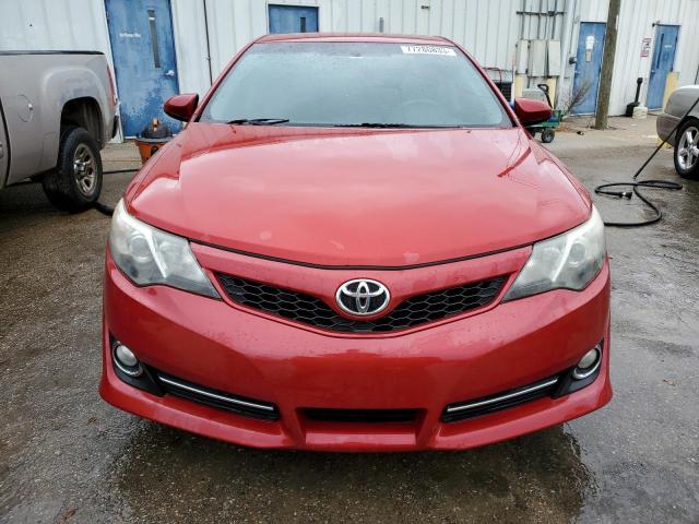 4T1BF1FK9CU566432 - 2012 TOYOTA CAMRY BASE RED photo 5