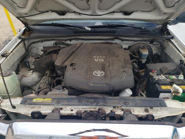 5TEUU42N88Z592152 - 2008 TOYOTA TACOMA ACCESS CAB თეთრი ფოტო 11
