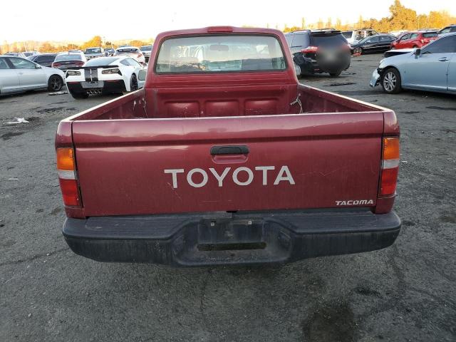 4TANL42N7TZ168601 - 1996 TOYOTA TACOMA RED photo 6