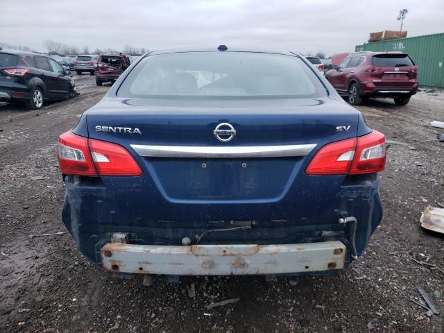 3N1AB7AP5JL641963 - 2018 NISSAN SENTRA S BLUE photo 6