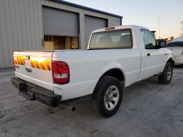 1FTYR10D77PA96101 - 2007 FORD RANGER WHITE photo 3