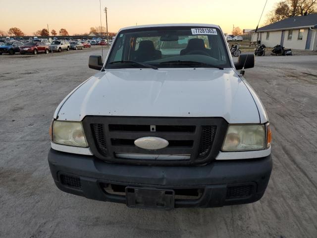 1FTYR10D77PA96101 - 2007 FORD RANGER WHITE photo 5