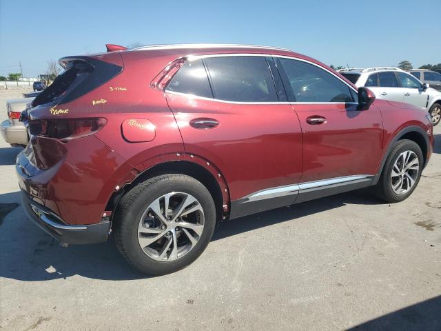 LRBFZNR46MD066391 - 2021 BUICK ENVISION ESSENCE MAROON photo 3