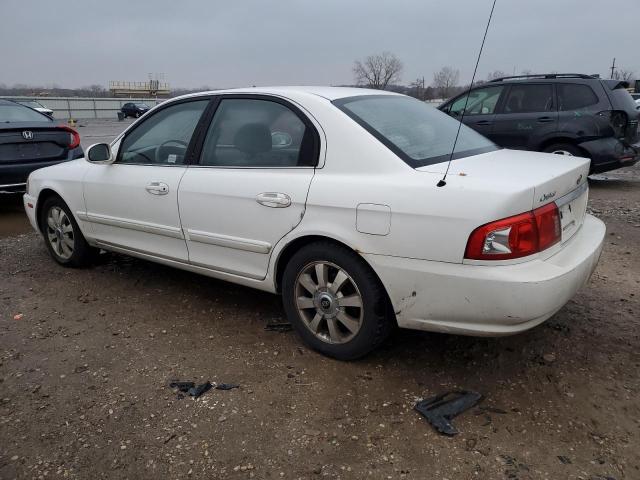 KNAGD128145334698 - 2004 KIA OPTIMA LX WHITE photo 2