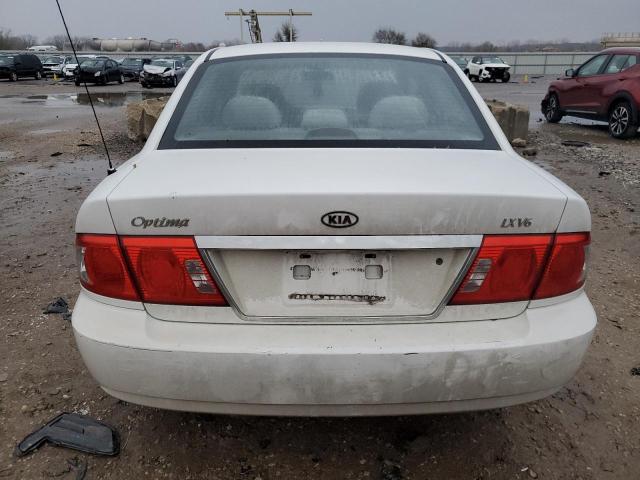 KNAGD128145334698 - 2004 KIA OPTIMA LX WHITE photo 6