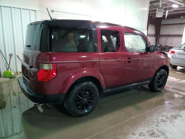 5J6YH28756L013174 - 2006 HONDA ELEMENT EX BURGUNDY photo 3