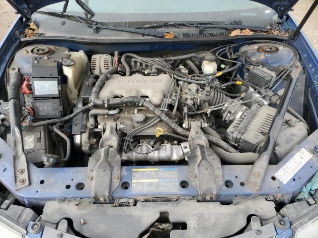 2G1WF52EX59263441 - 2005 CHEVROLET IMPALA BLUE photo 11