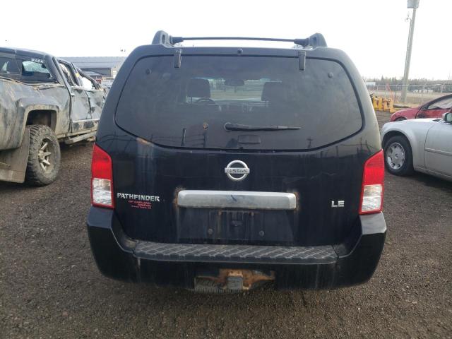 5N1AR18W15C746001 - 2005 NISSAN PATHFINDER LE BLACK photo 6