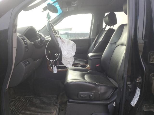 5N1AR18W15C746001 - 2005 NISSAN PATHFINDER LE BLACK photo 7