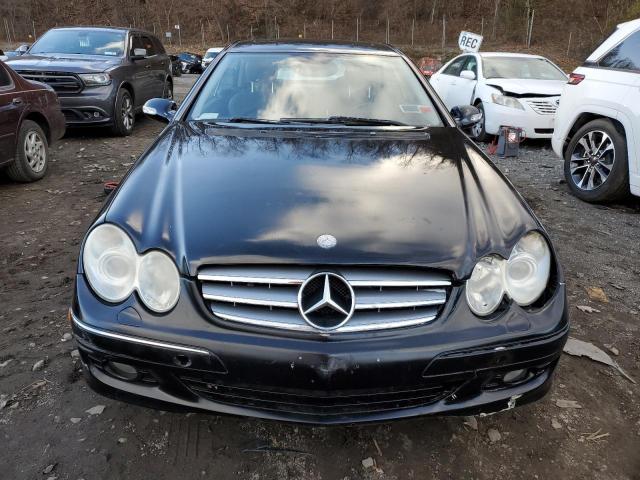 WDBTJ56J76F189614 - 2006 MERCEDES-BENZ CLK 350 BLACK photo 5