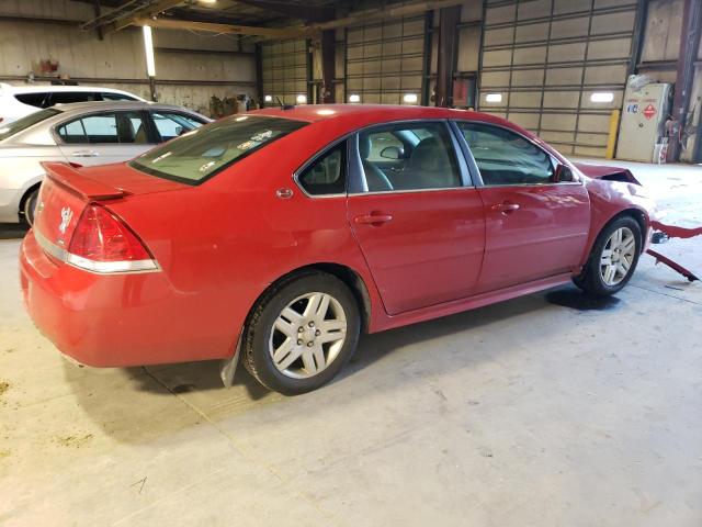 2G1WC57M091313180 - 2009 CHEVROLET IMPALA 2LT RED photo 3