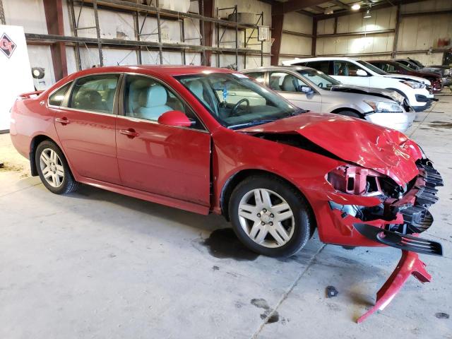 2G1WC57M091313180 - 2009 CHEVROLET IMPALA 2LT RED photo 4