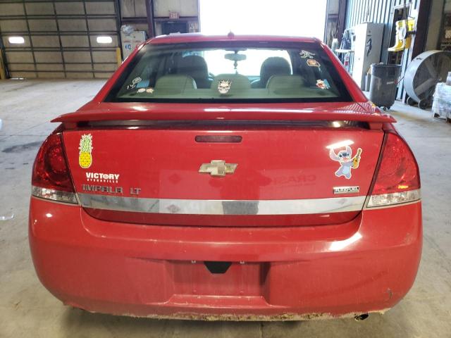 2G1WC57M091313180 - 2009 CHEVROLET IMPALA 2LT RED photo 6