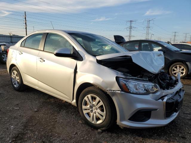 1G1JB5SH6H4118503 - 2017 CHEVROLET SONIC LS ვერცხლისფერი ფოტო 4