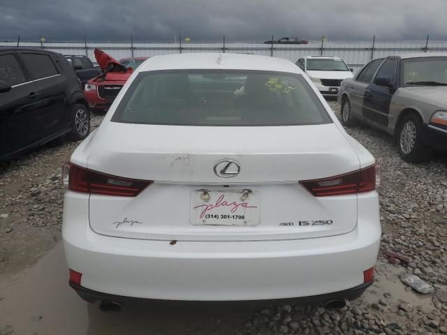 JTHCF1D20E5011148 - 2014 LEXUS IS 250 WHITE photo 6