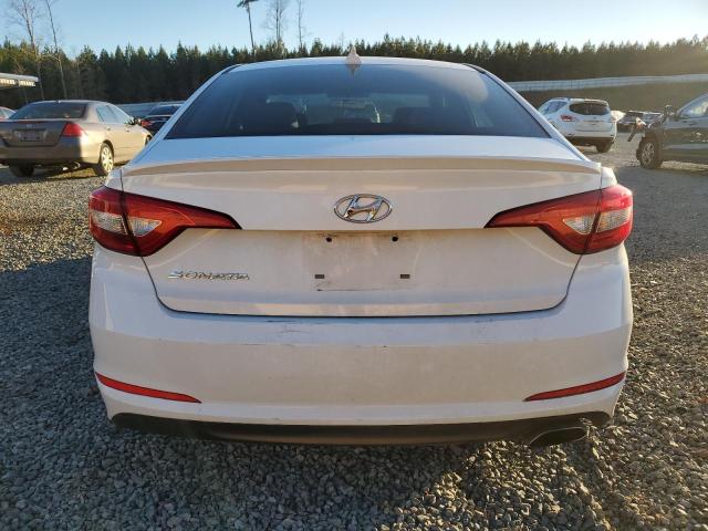 5NPE24AF6HH541837 - 2017 HYUNDAI SONATA SE WHITE photo 6