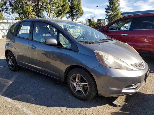 JHMGE8H3XCC023896 - 2012 HONDA FIT GRAY photo 4