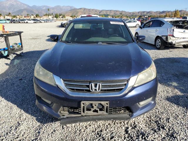 1HGCR2F55EA237975 - 2014 HONDA ACCORD SPORT BLUE photo 5