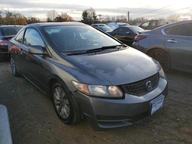 2HGFG12839H532688 - 2009 HONDA CIVIC EX GRAY photo 4