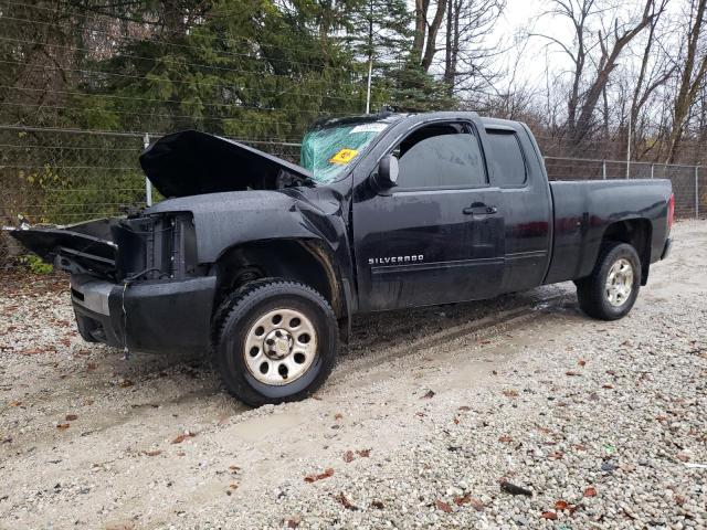 1GCRKREA3BZ284763 - 2011 CHEVROLET SILVERADO K1500 LS BLACK photo 1