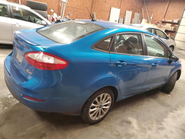 3FADP4BJ0EM182612 - 2014 FORD FIESTA SE BLUE photo 3