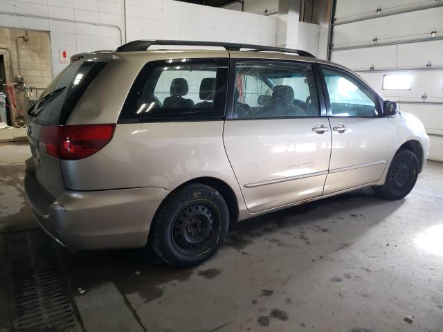 5TDZA23C15S347296 - 2005 TOYOTA SIENNA CE TAN photo 3