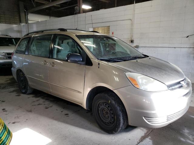 5TDZA23C15S347296 - 2005 TOYOTA SIENNA CE TAN photo 4