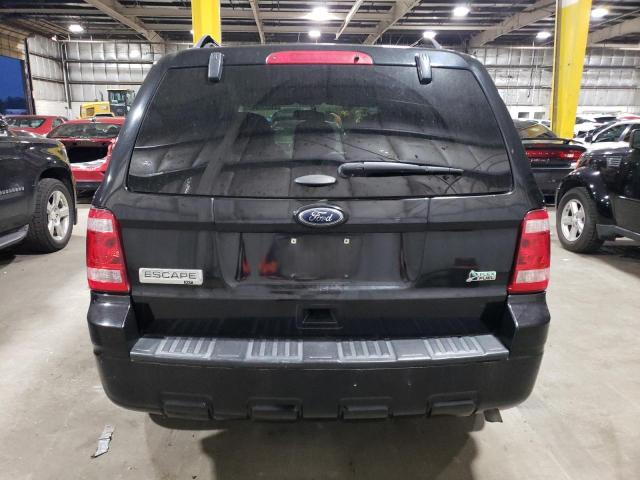 1FMCU0DG9CKA84686 - 2012 FORD ESCAPE XLT BLACK photo 6