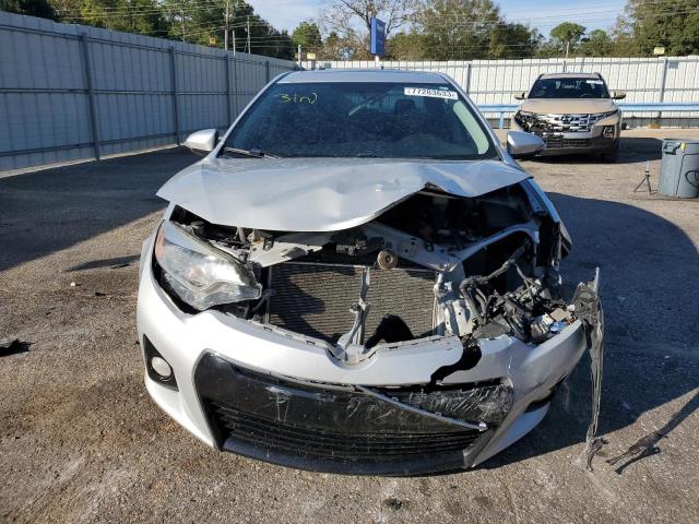 2T1BURHE1EC149614 - 2014 TOYOTA COROLLA L SILVER photo 5