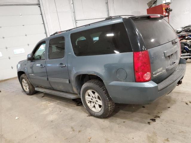 1GKUKKE3XAR210200 - 2010 GMC YUKON XL K1500 SLT BLUE photo 2