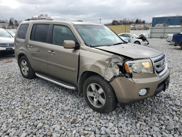 5FNYF48479B030269 - 2009 HONDA PILOT EX TAN photo 4