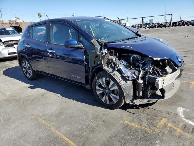 1N4BZ0CP8GC311830 - 2016 NISSAN LEAF SV BLUE photo 4