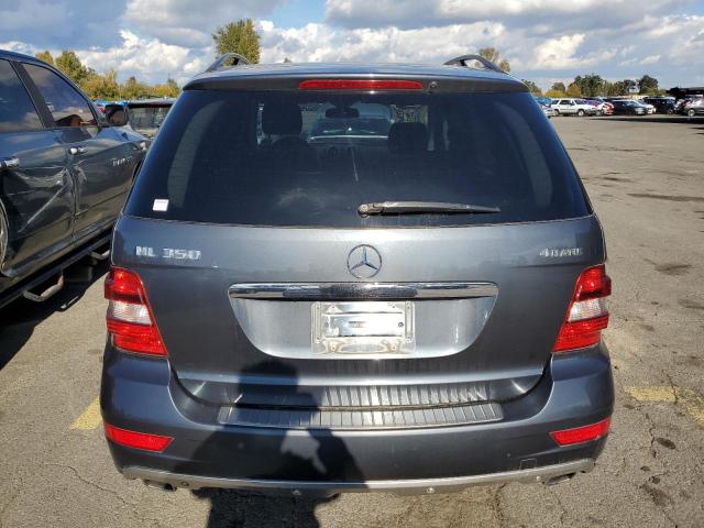 4JGBB8GB8AA607697 - 2010 MERCEDES-BENZ ML 350 4MATIC BLUE photo 6
