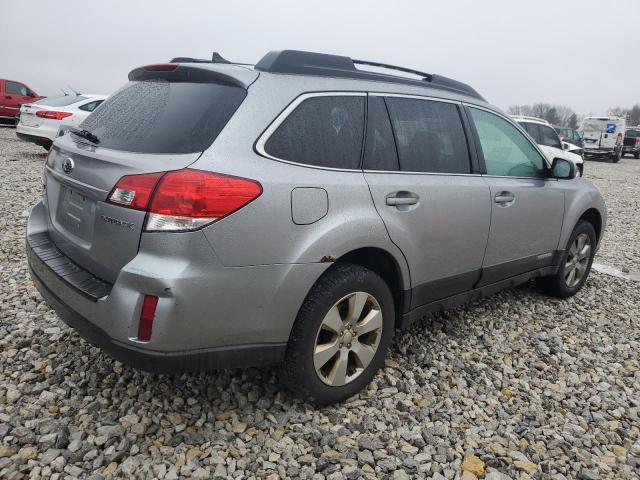 4S4BRCKC9B3354541 - 2011 SUBARU OUTBACK 2.5I LIMITED SILVER photo 3