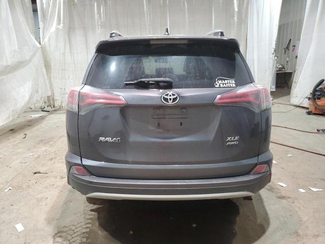 2T3RFREV5GW467810 - 2016 TOYOTA RAV4 XLE GRAY photo 6