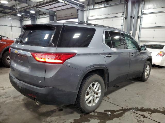 1GNEVHKW7LJ127311 - 2020 CHEVROLET TRAVERSE LT GRAY photo 3