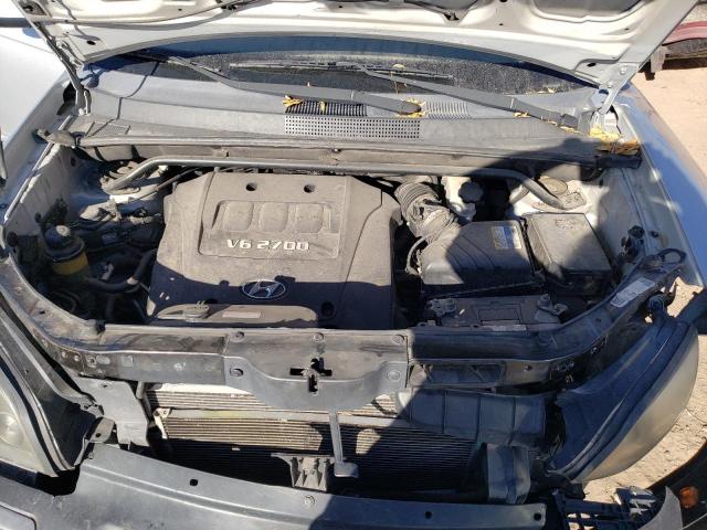 KM8JN12D47U685601 - 2007 HYUNDAI TUCSON SE SILVER photo 11