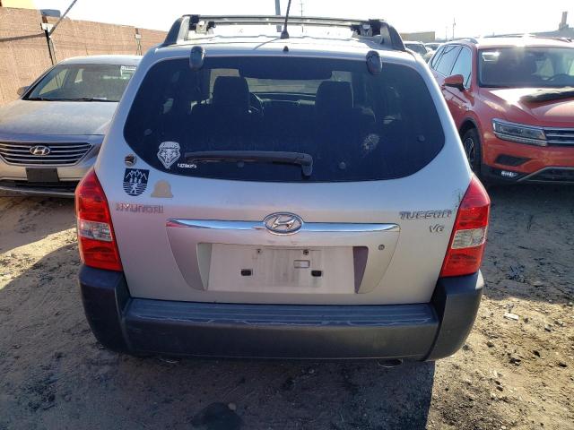 KM8JN12D47U685601 - 2007 HYUNDAI TUCSON SE SILVER photo 6