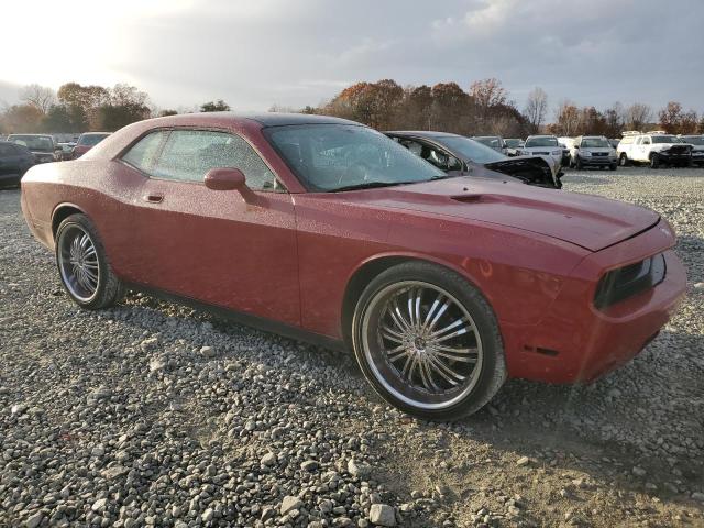 2B3CJ4DV0AH176844 - 2010 DODGE CHALLENGER SE RED photo 4