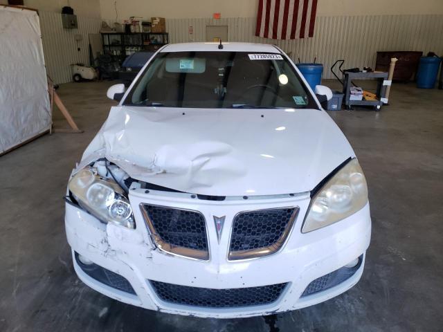 1G2ZK17K994246036 - 2009 PONTIAC G6 GT WHITE photo 5