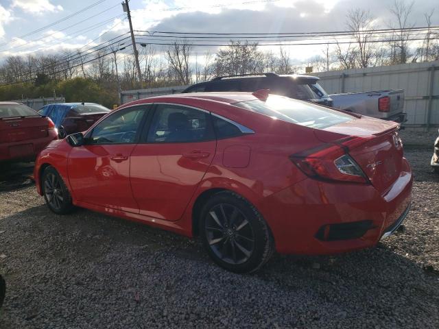 2HGFC1F39MH703396 - 2021 HONDA CIVIC EX RED photo 2